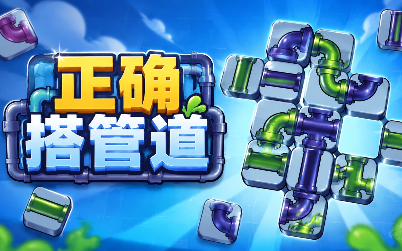 正确搭管道