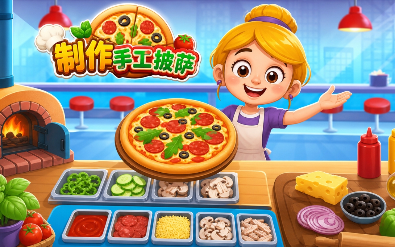 制作手工披萨