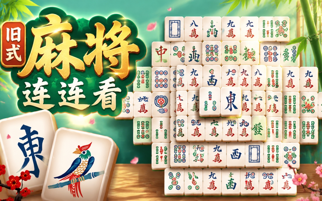 旧式麻将连连看