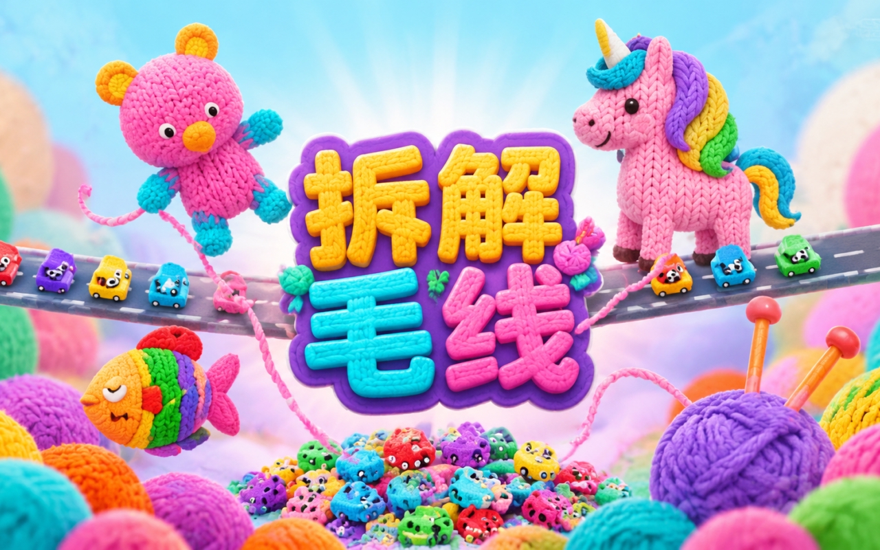 拆解毛线