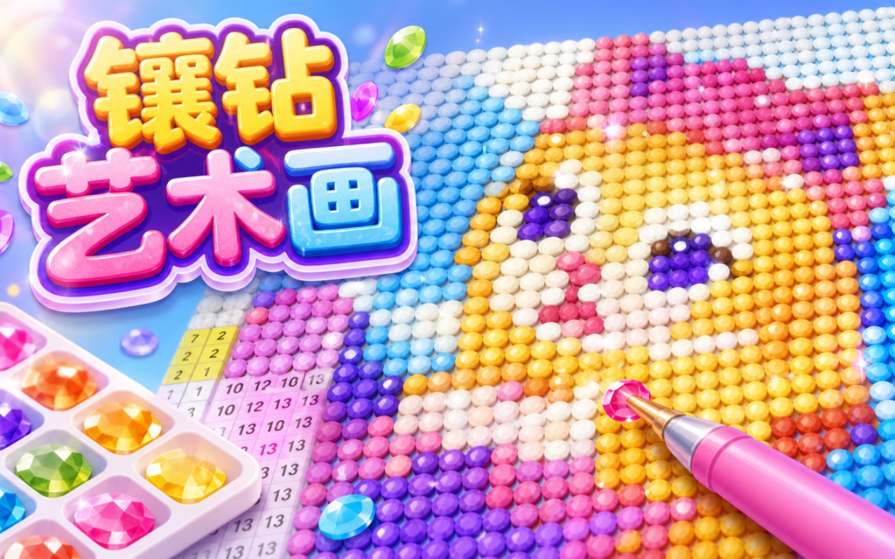 镶钻艺术画