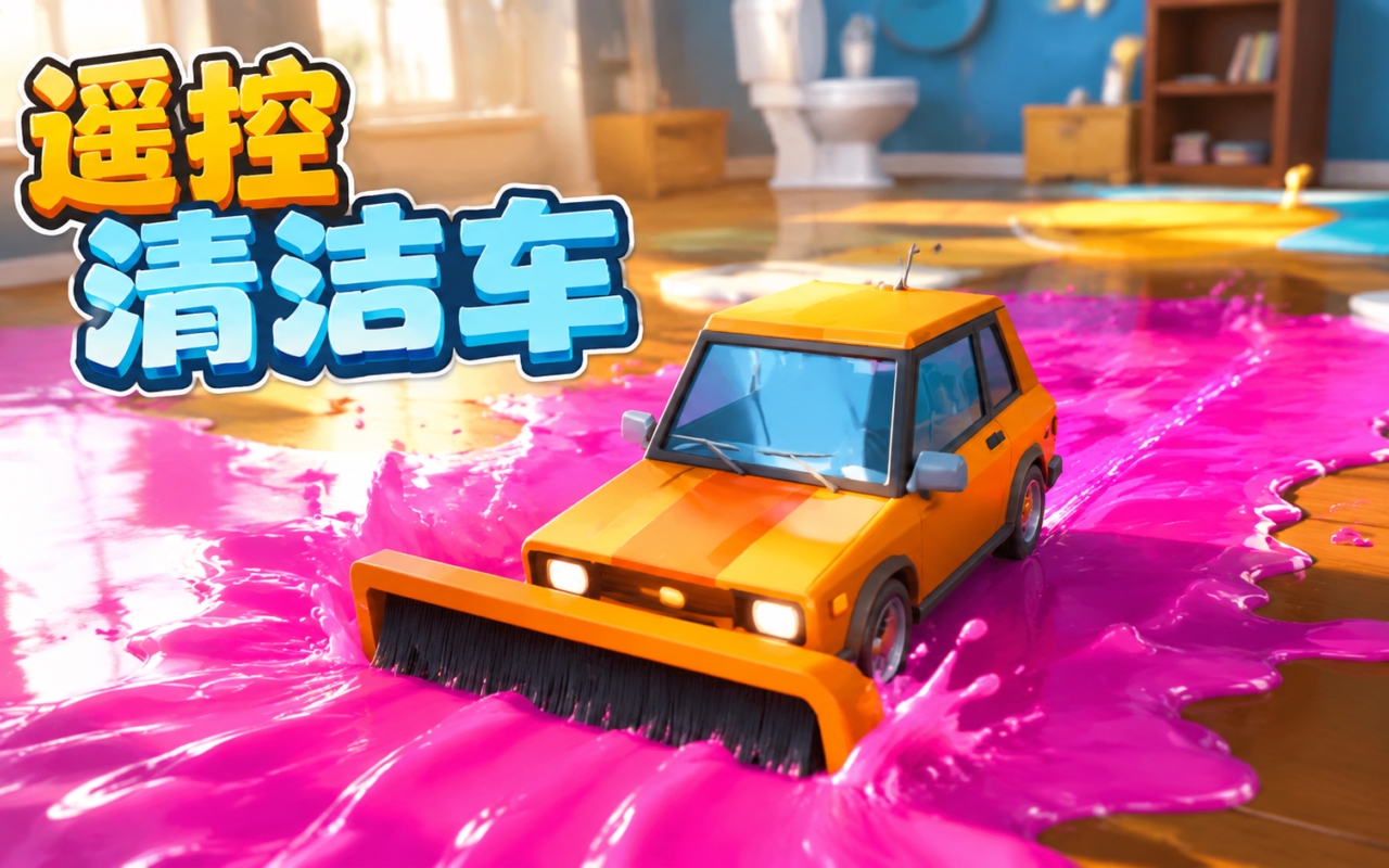 遥控清洁车