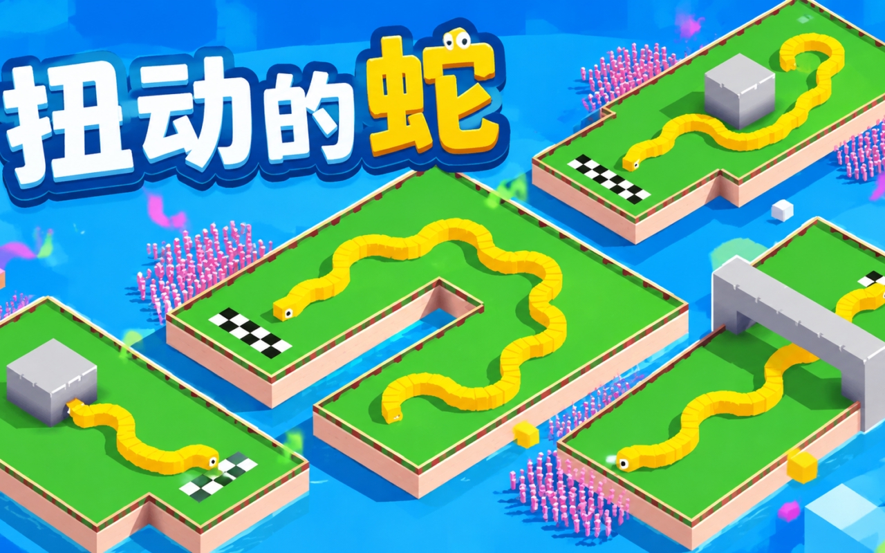 扭动的蛇