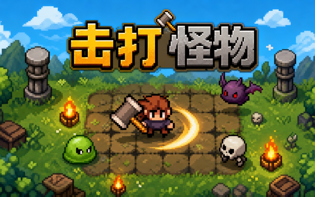击打怪物
