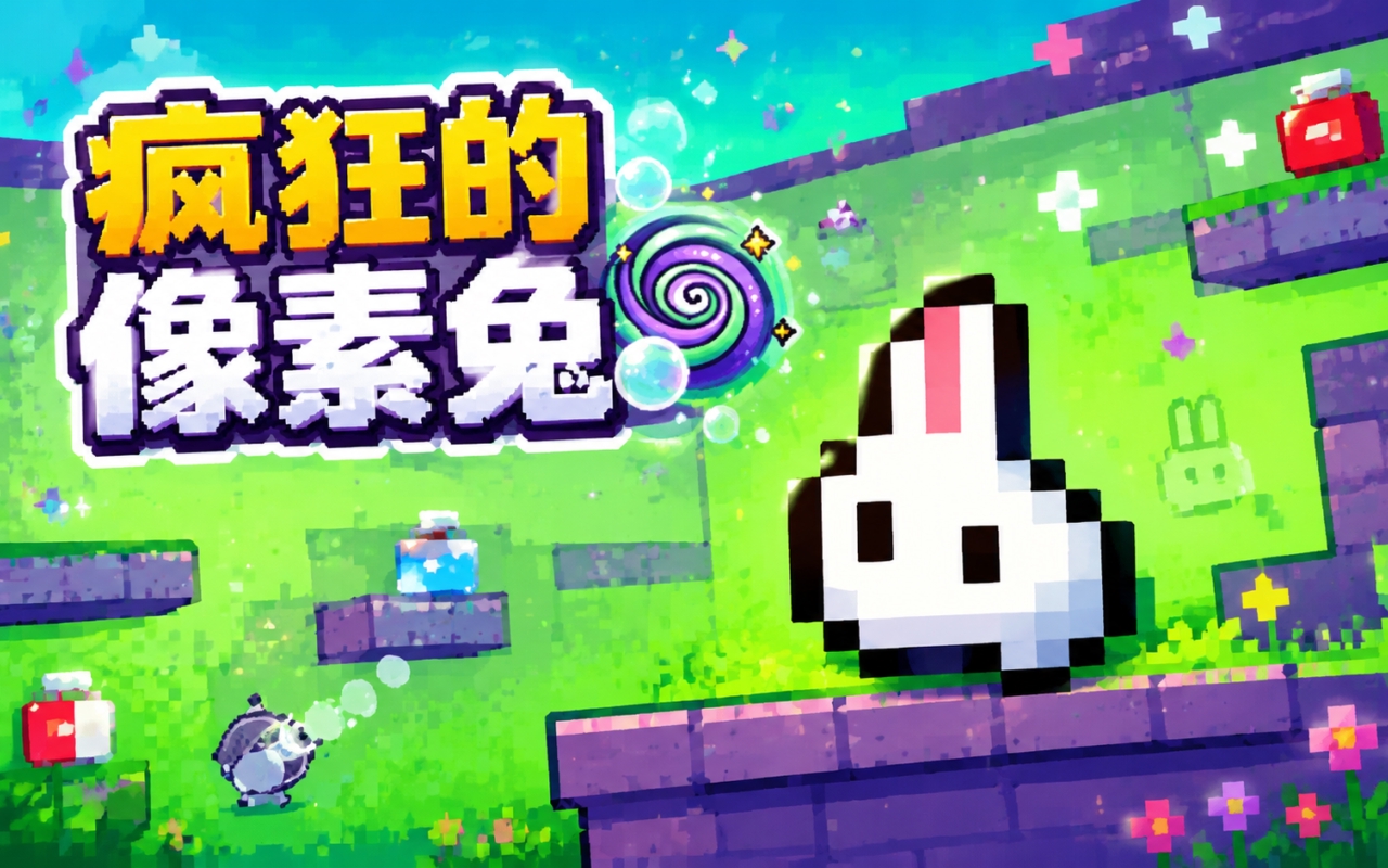 疯狂的像素兔