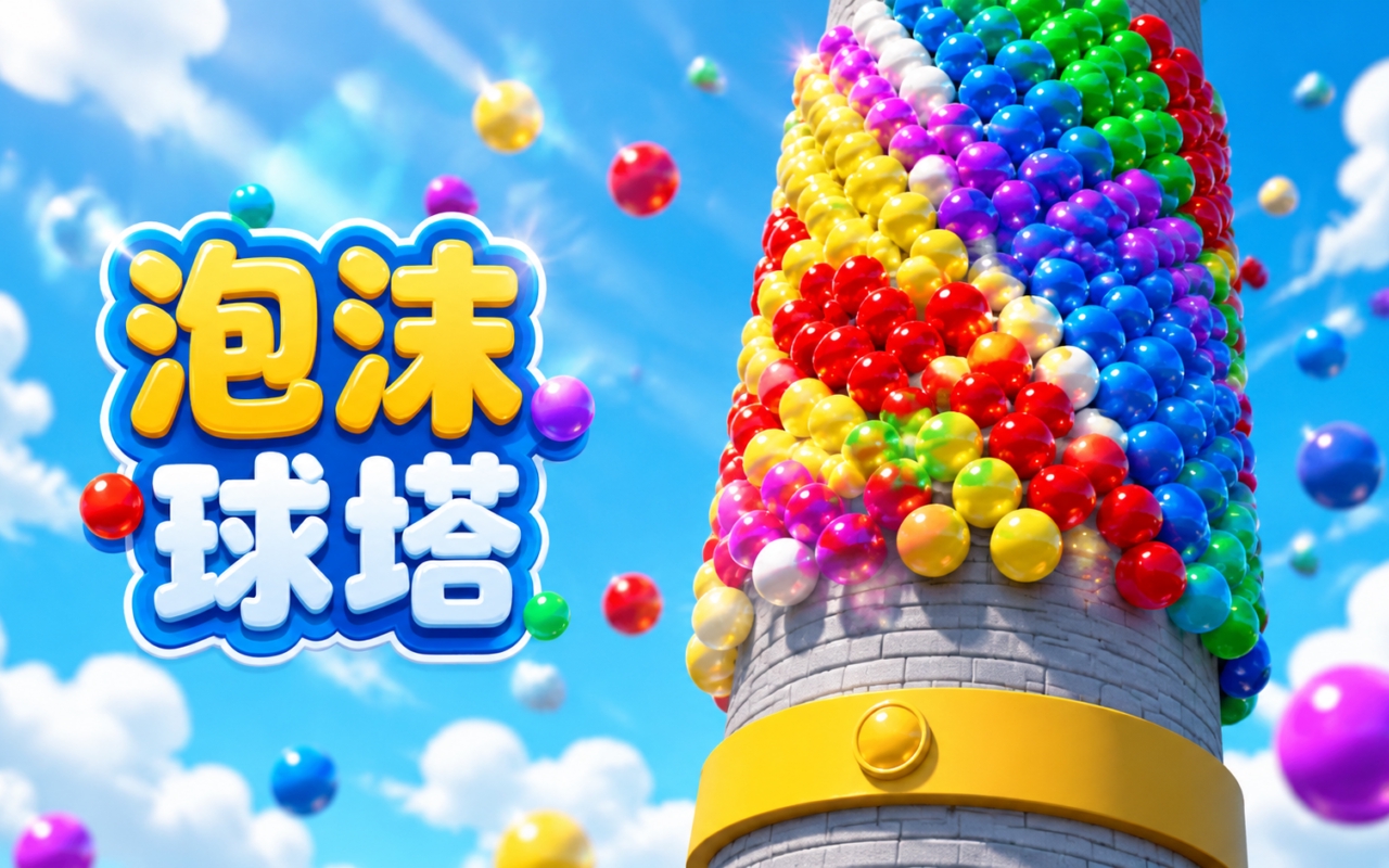泡沫球塔