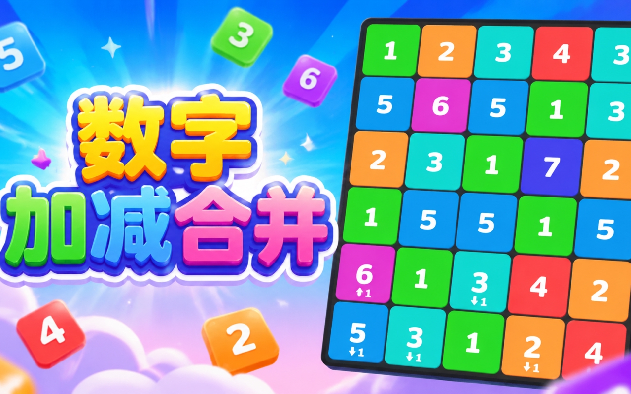 数字加减合并