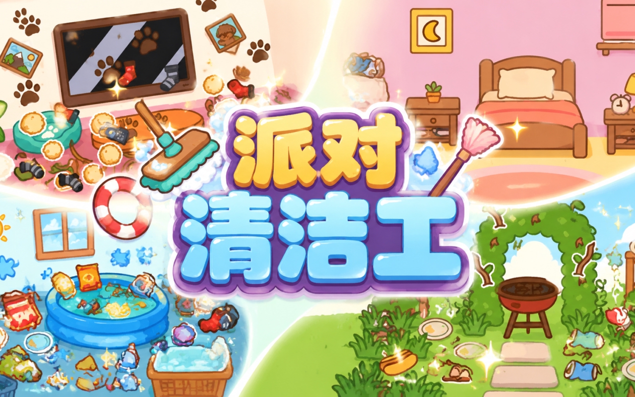派对清洁工