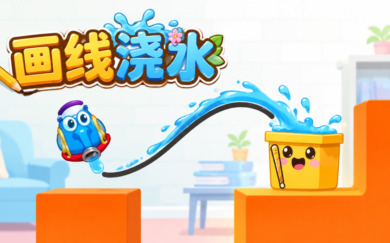 画线浇水