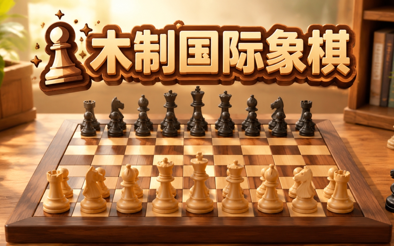 木制国际象棋
