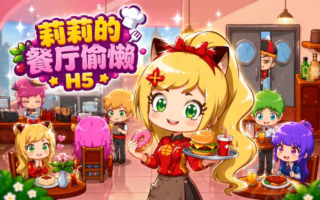 莉莉的餐厅偷懒H5
