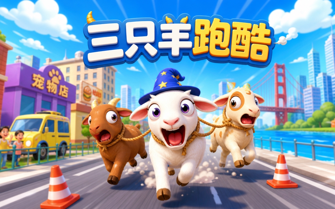 三只羊跑酷