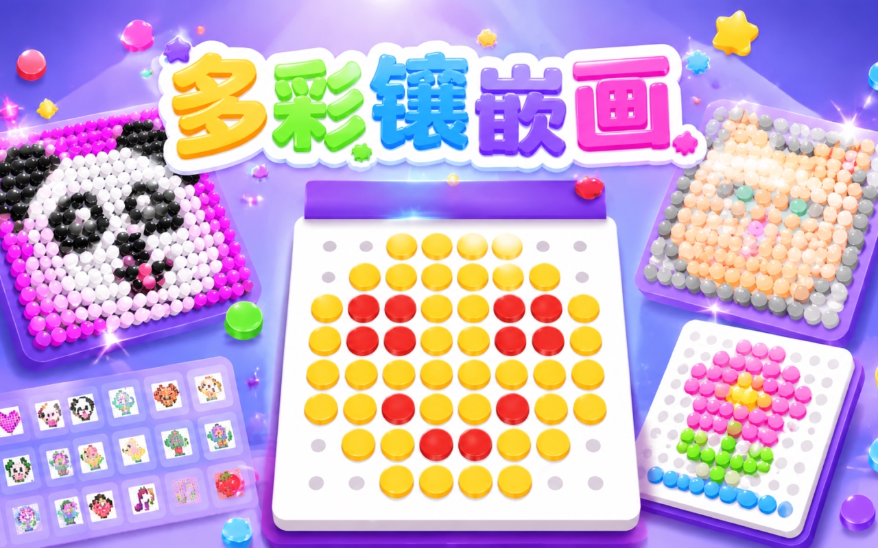 多彩镶嵌画