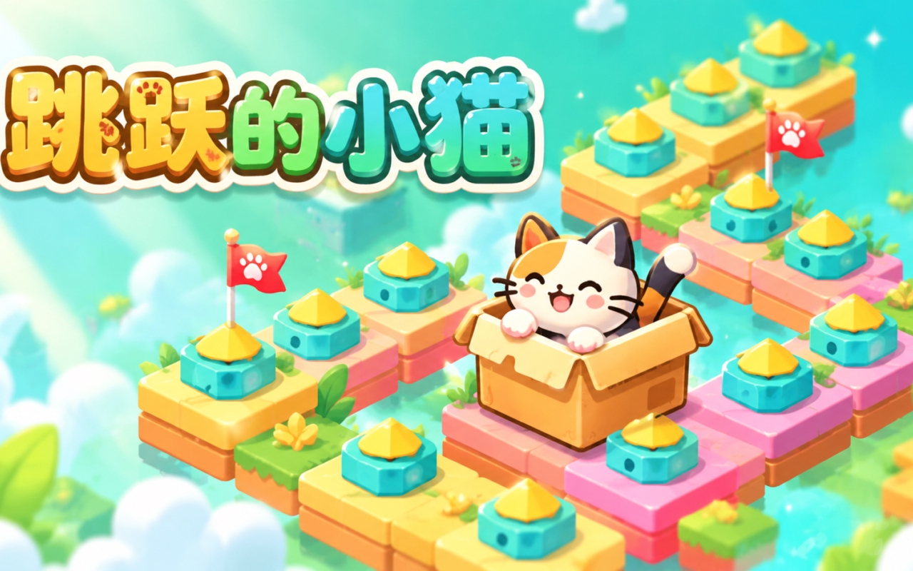 跳跃的小猫