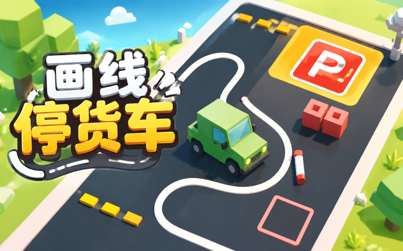 画线停货车