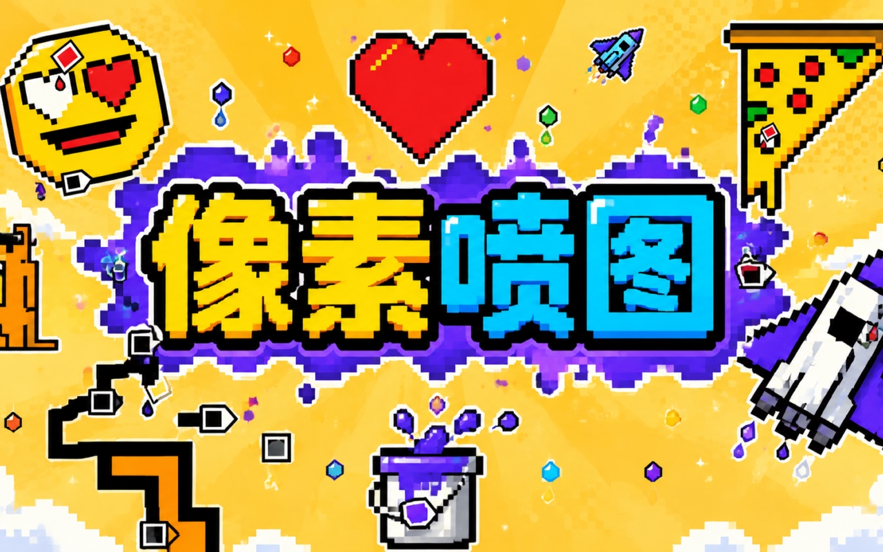 像素喷图