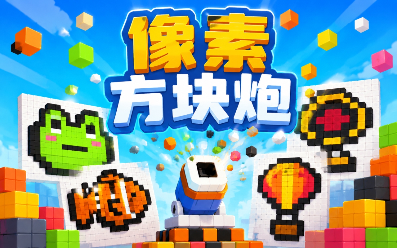 像素方块炮
