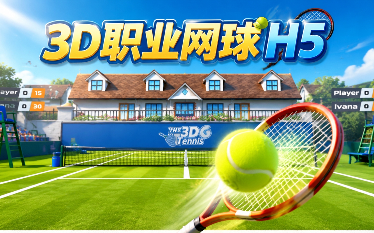 3D职业网球H5