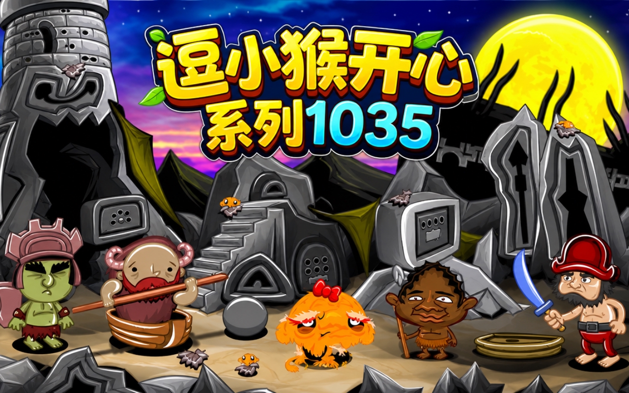 逗小猴开心系列1035