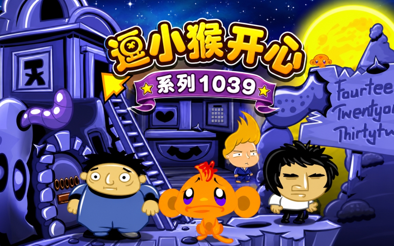 逗小猴开心系列1039