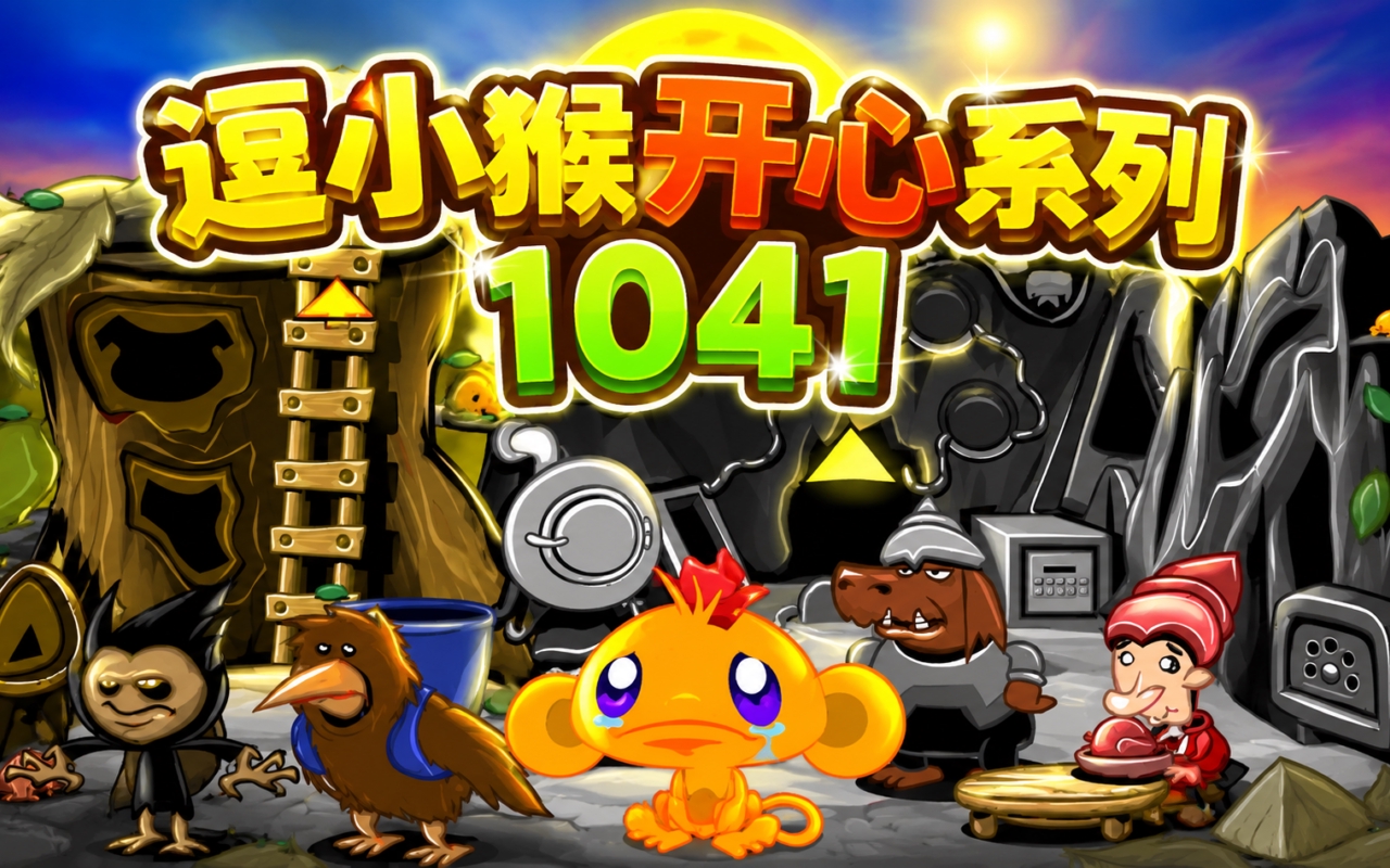 逗小猴开心系列1041