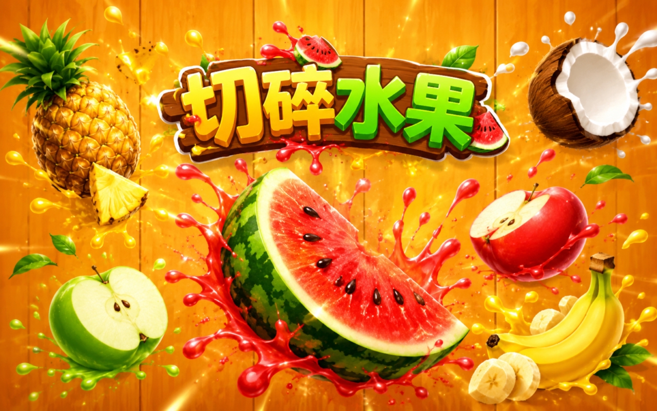 切碎水果