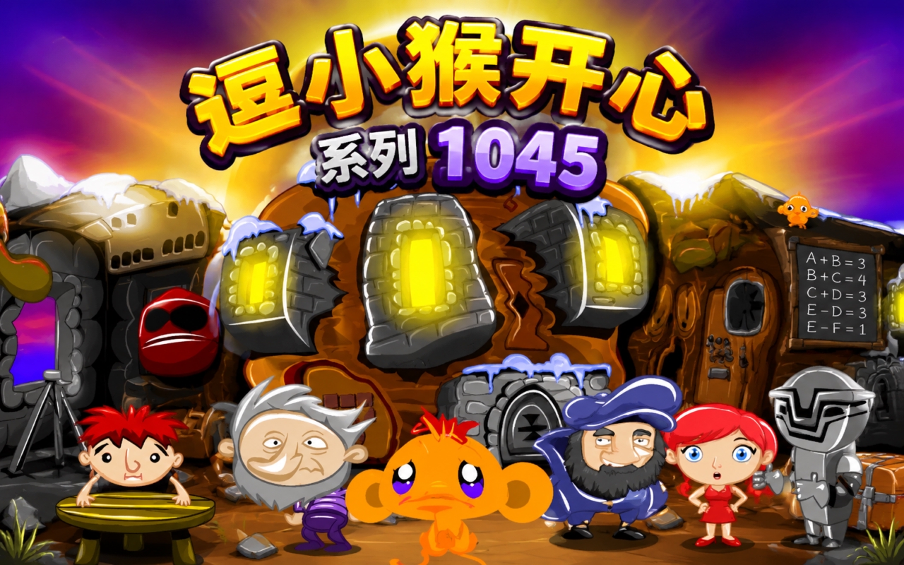 逗小猴开心系列1045