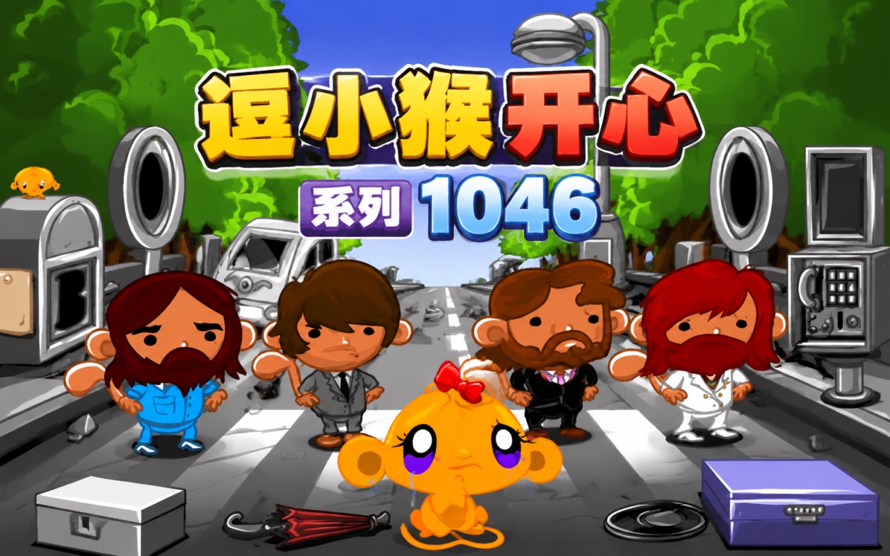 逗小猴开心系列1046