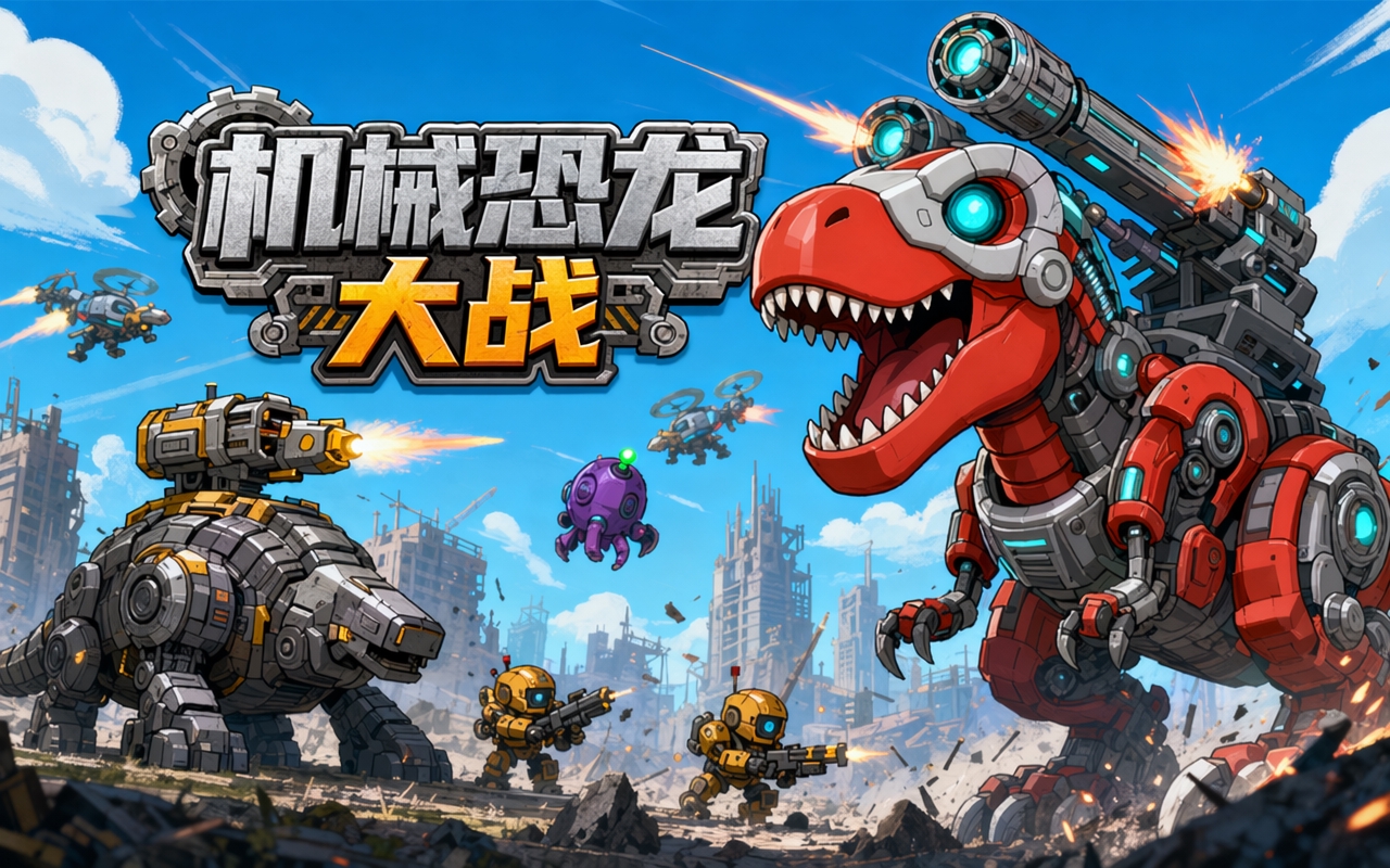 机械恐龙大战