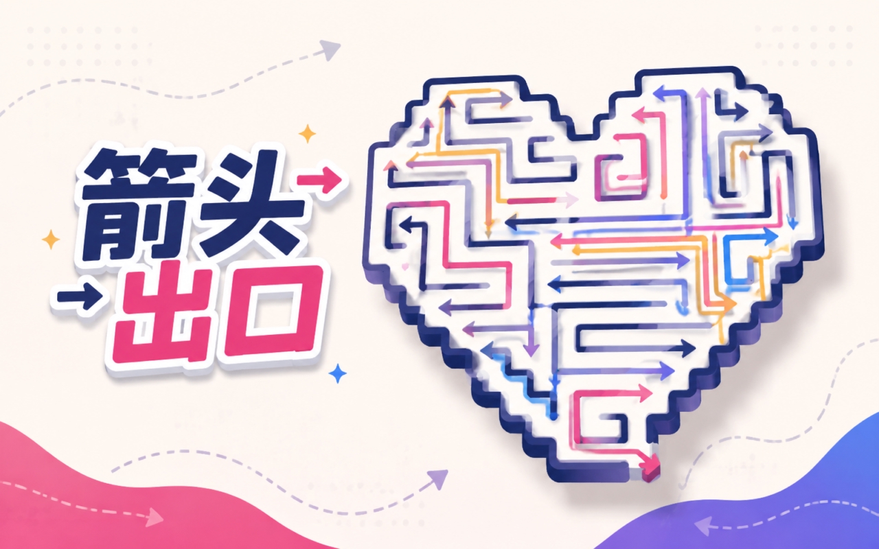 箭头出口