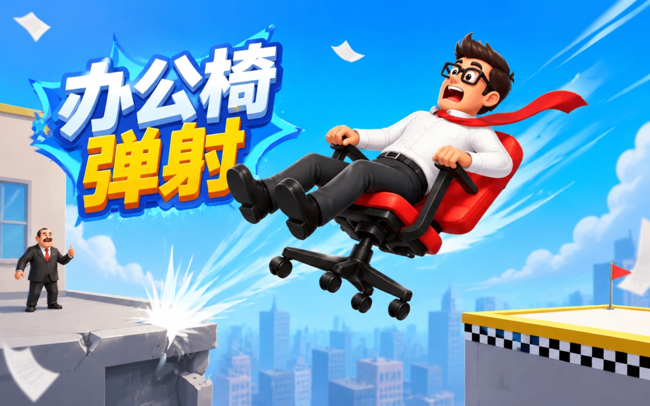 办公椅弹射