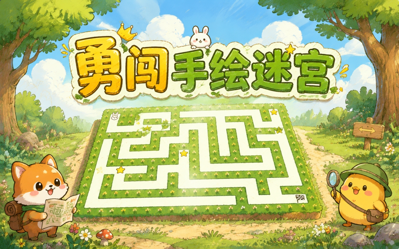 勇闯手绘迷宫