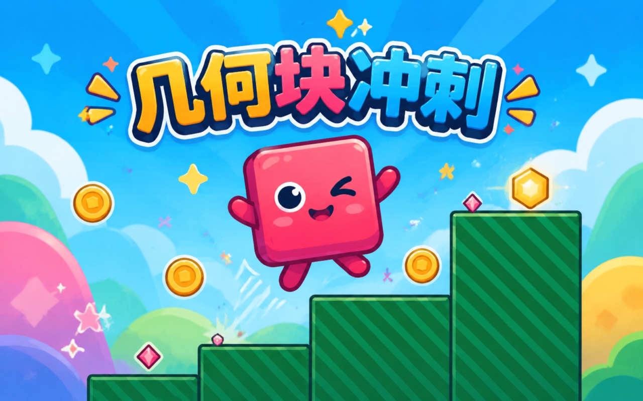几何块冲刺