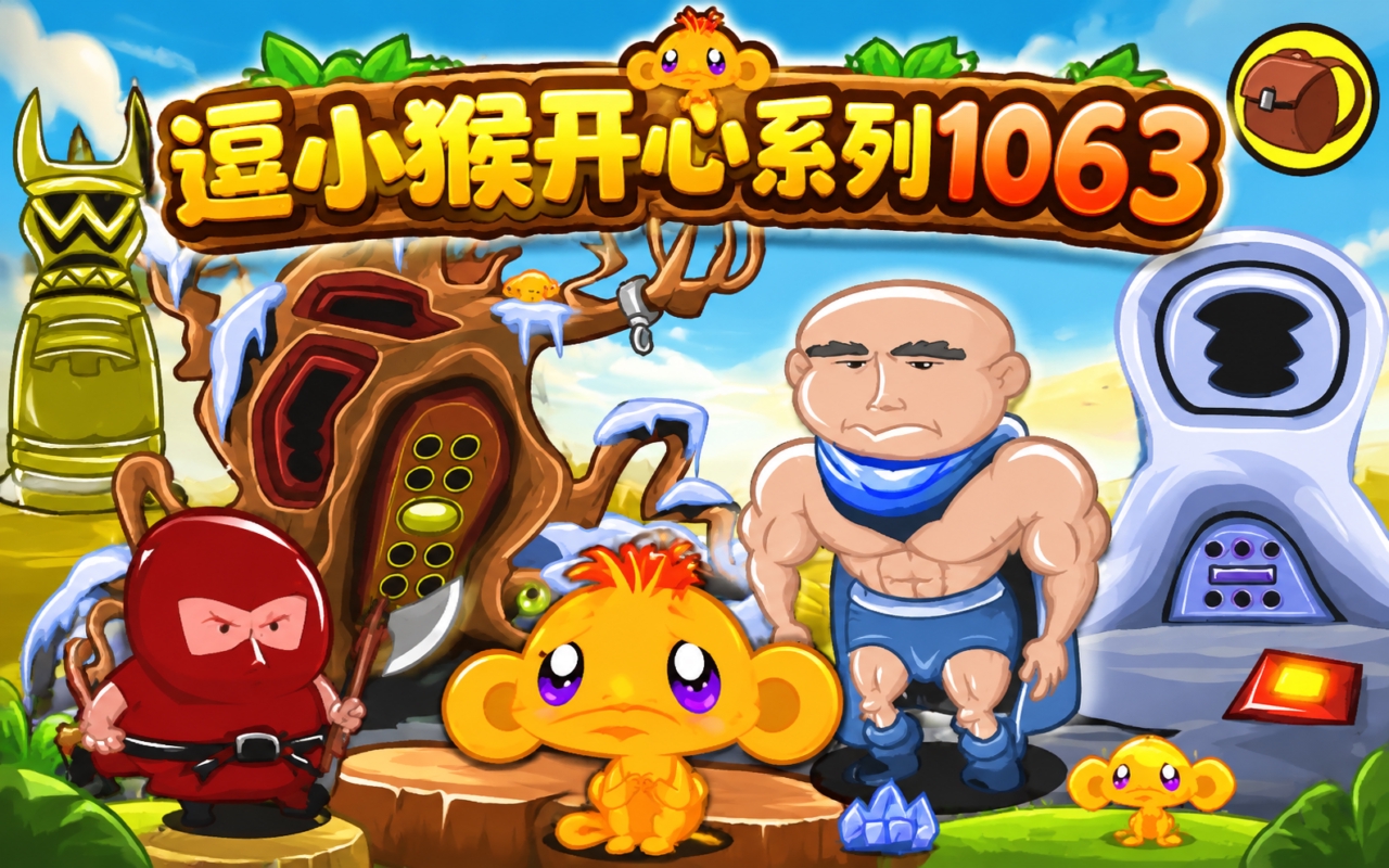 逗小猴开心系列1063