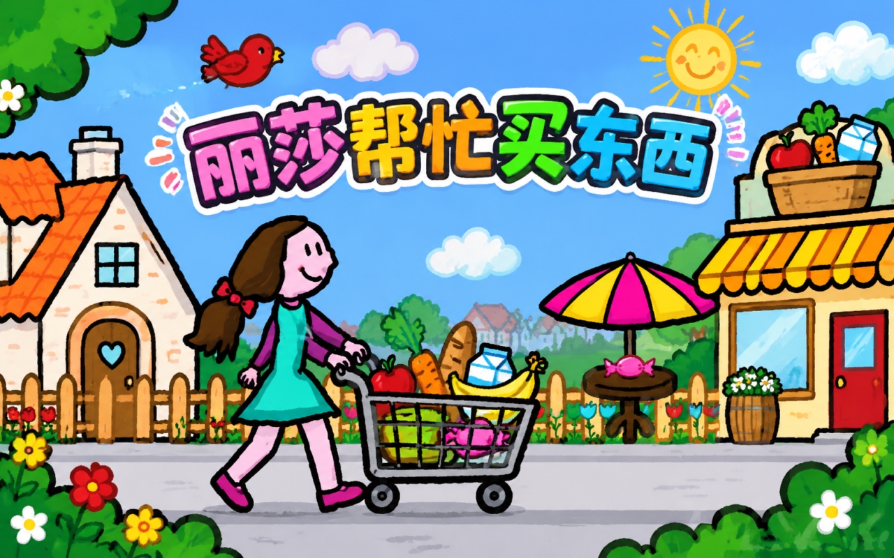 丽莎帮忙买东西