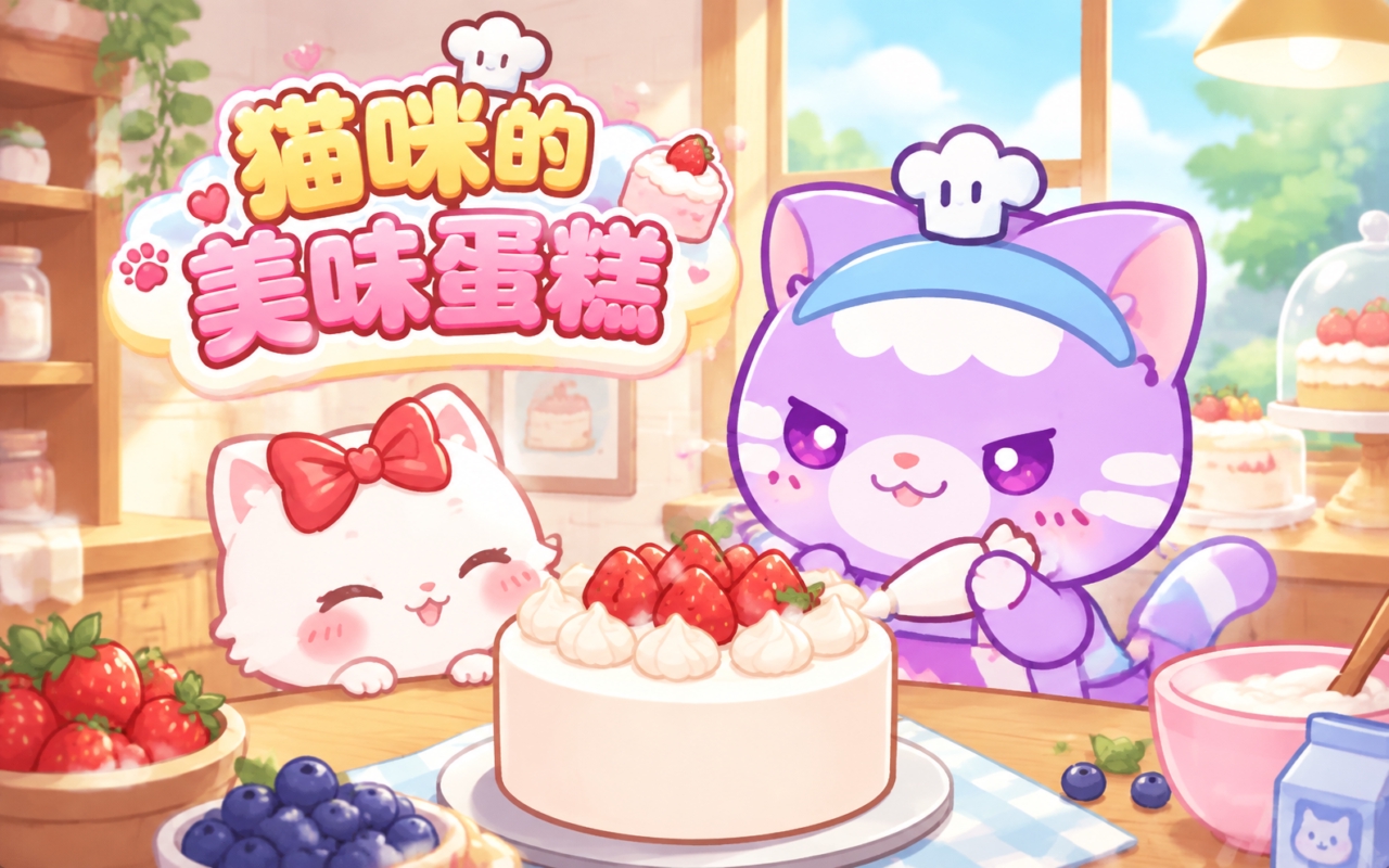 猫咪的美味蛋糕