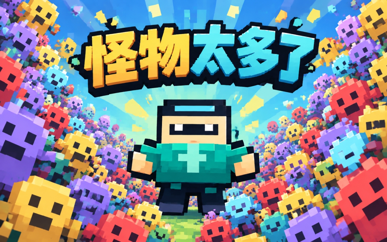 怪物太多了