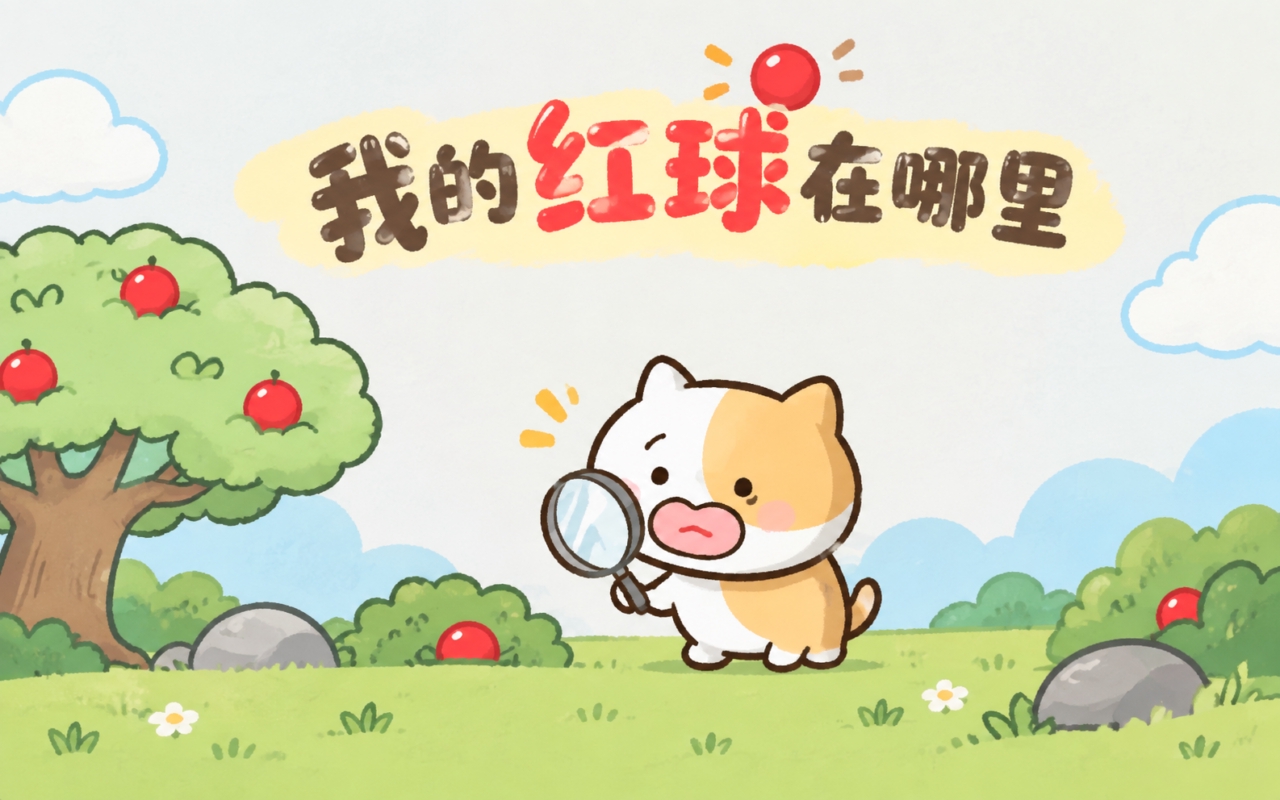 我的红球在哪里