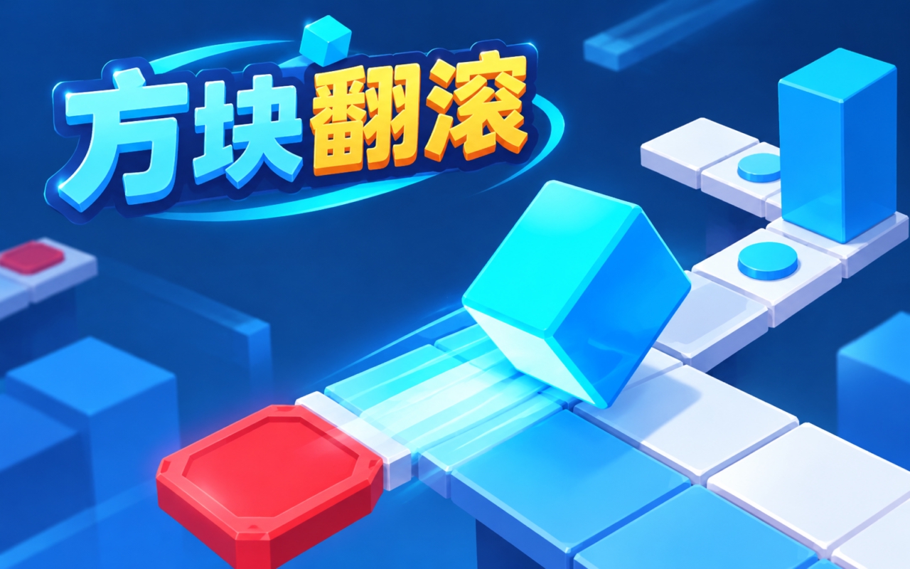 方块翻滚
