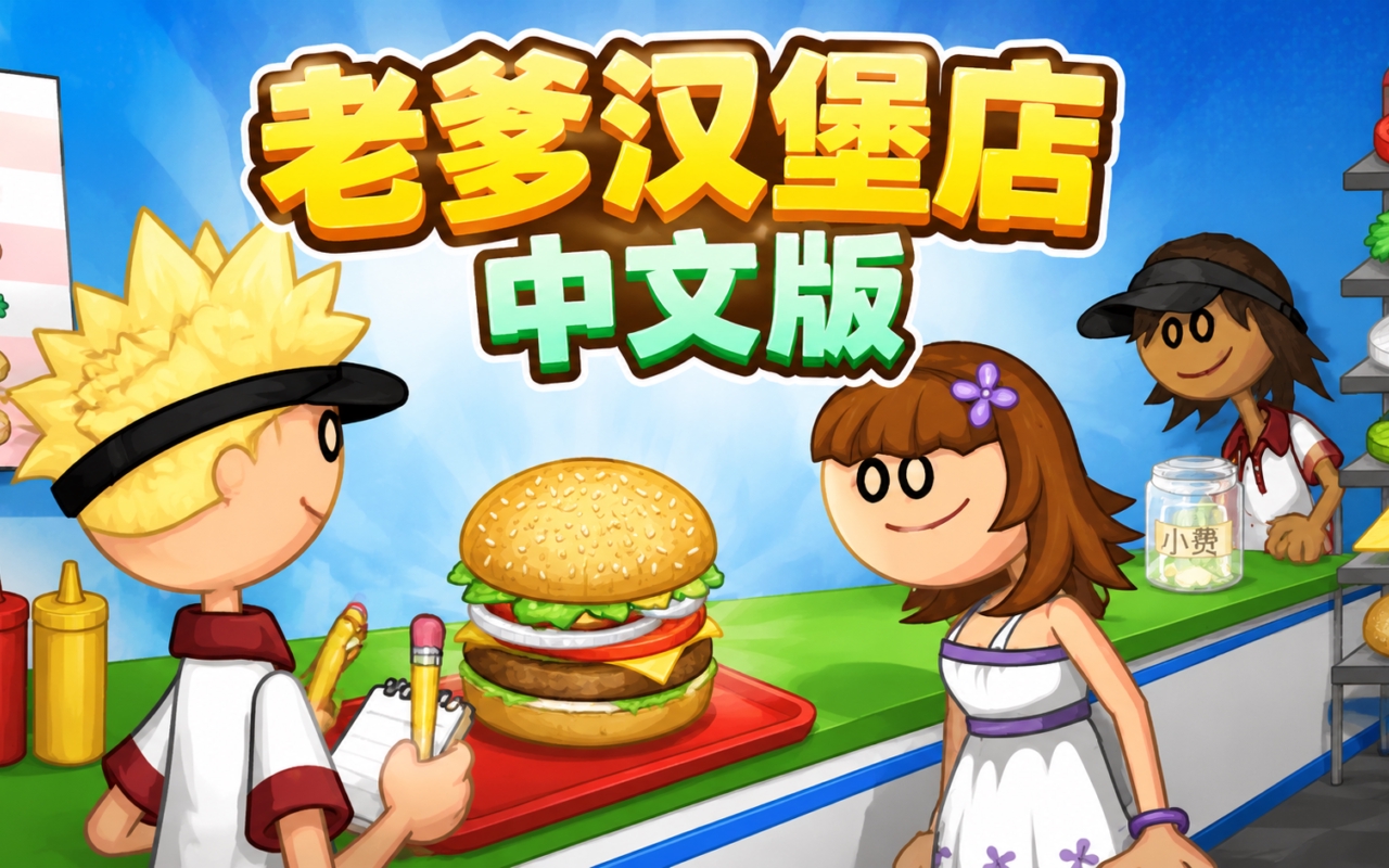 老爹汉堡店中文版