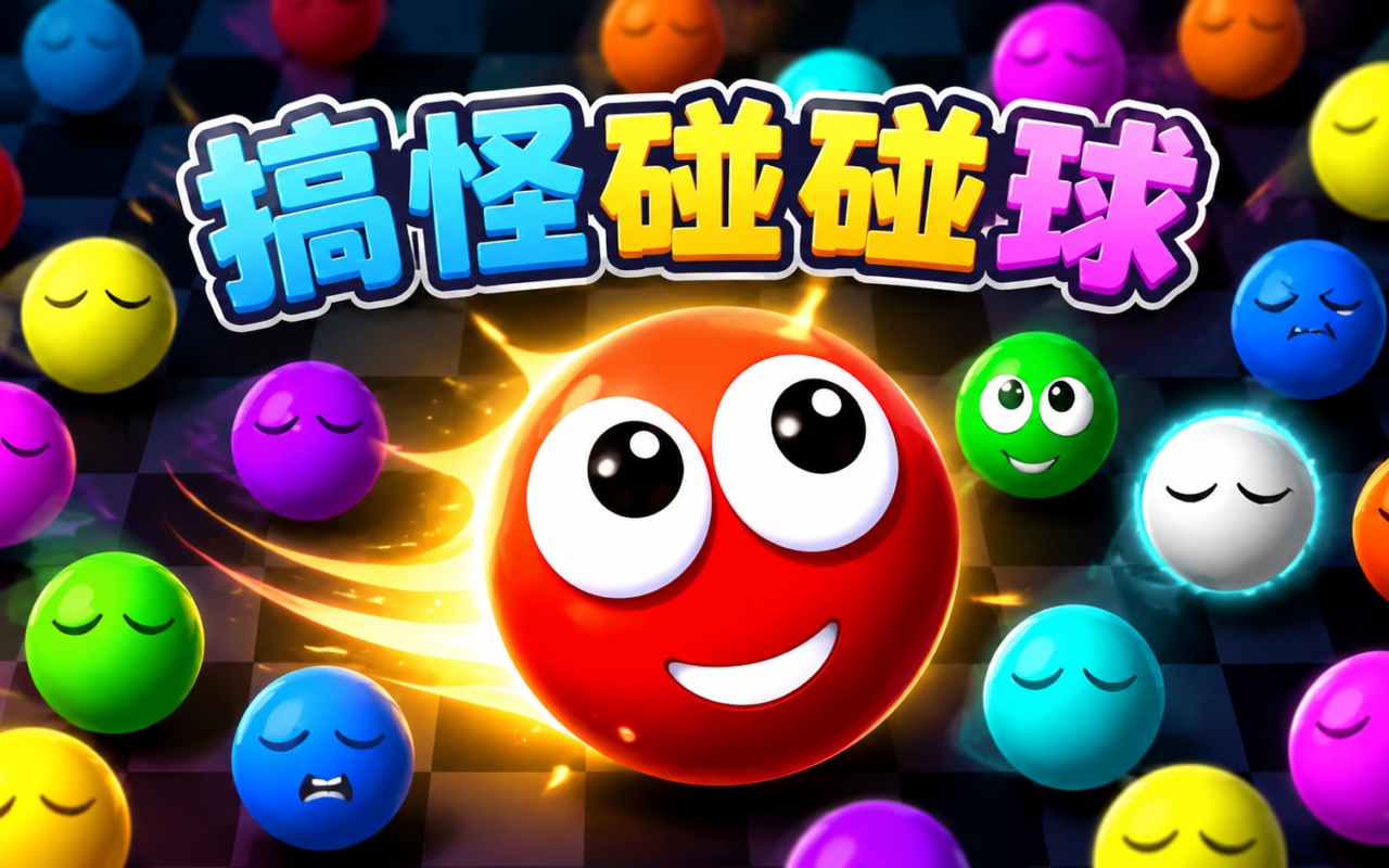 搞怪碰碰球