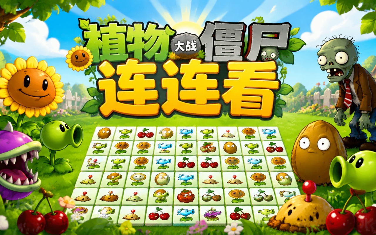 植物大战僵尸连连看