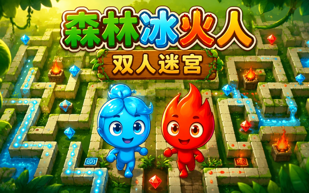 森林冰火人双人迷宫