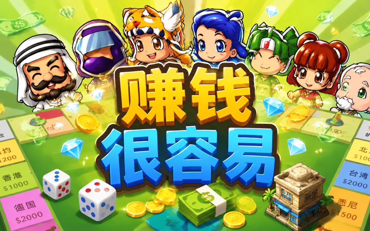 赚钱很容易