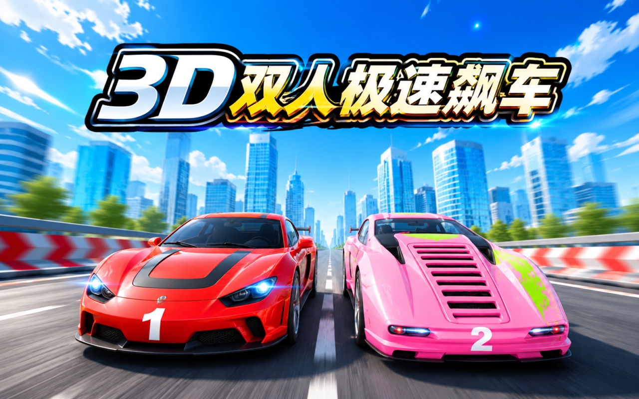 3D双人极速飙车