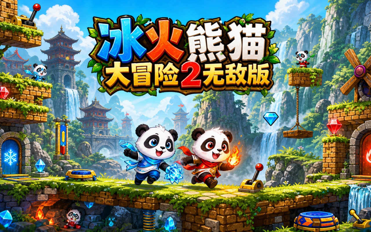 冰火熊猫大冒险2无敌版