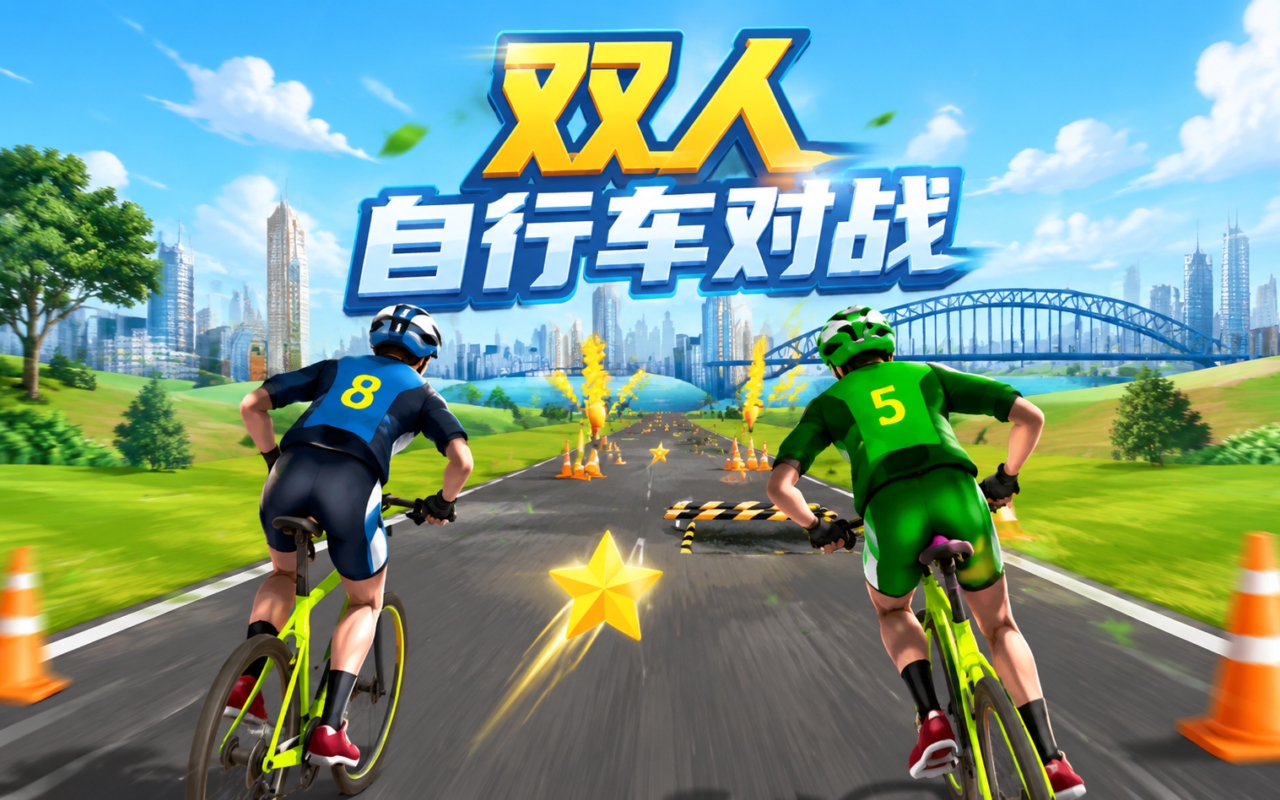 双人自行车对战