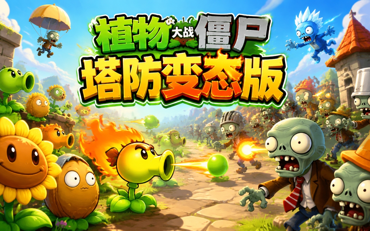 植物大战僵尸塔防变态版