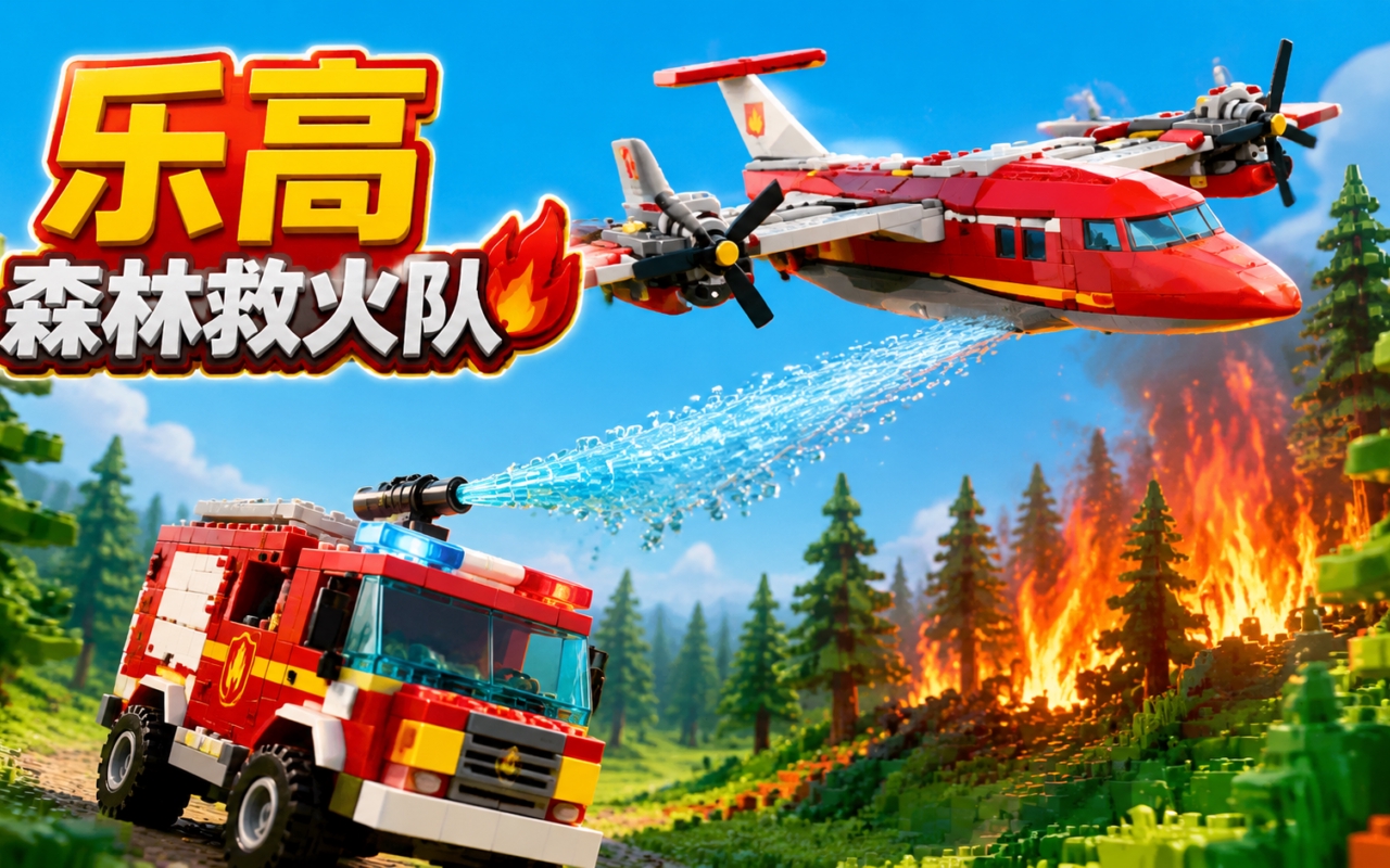 乐高森林救火队