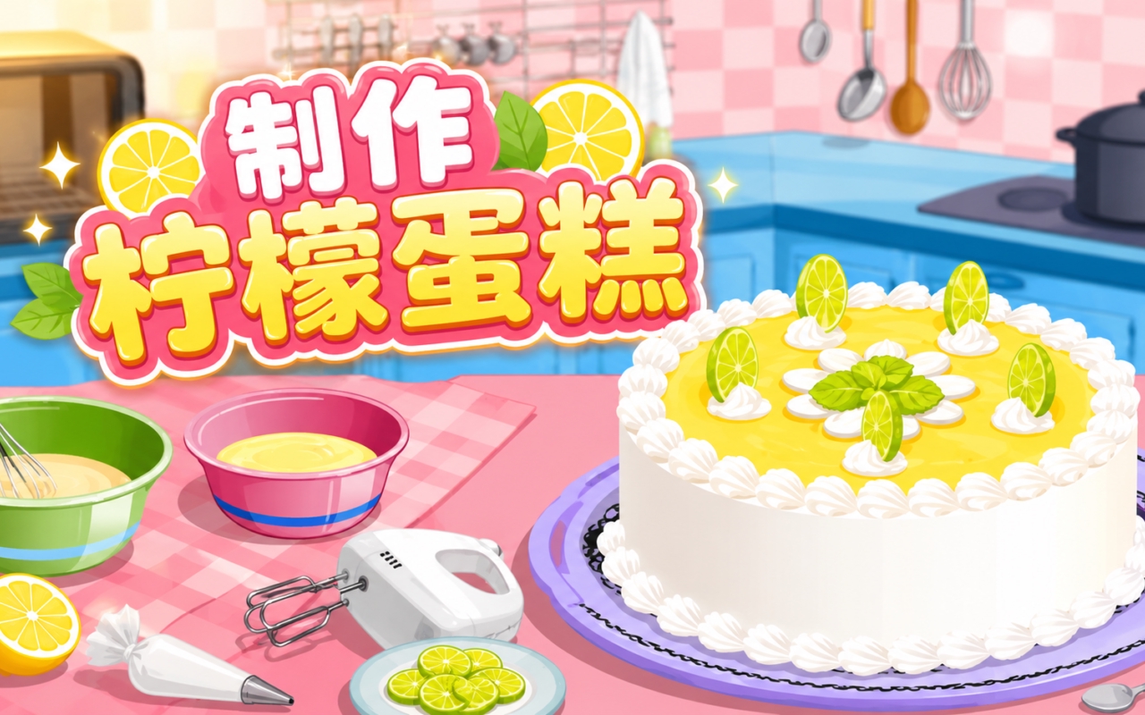 制作柠檬蛋糕